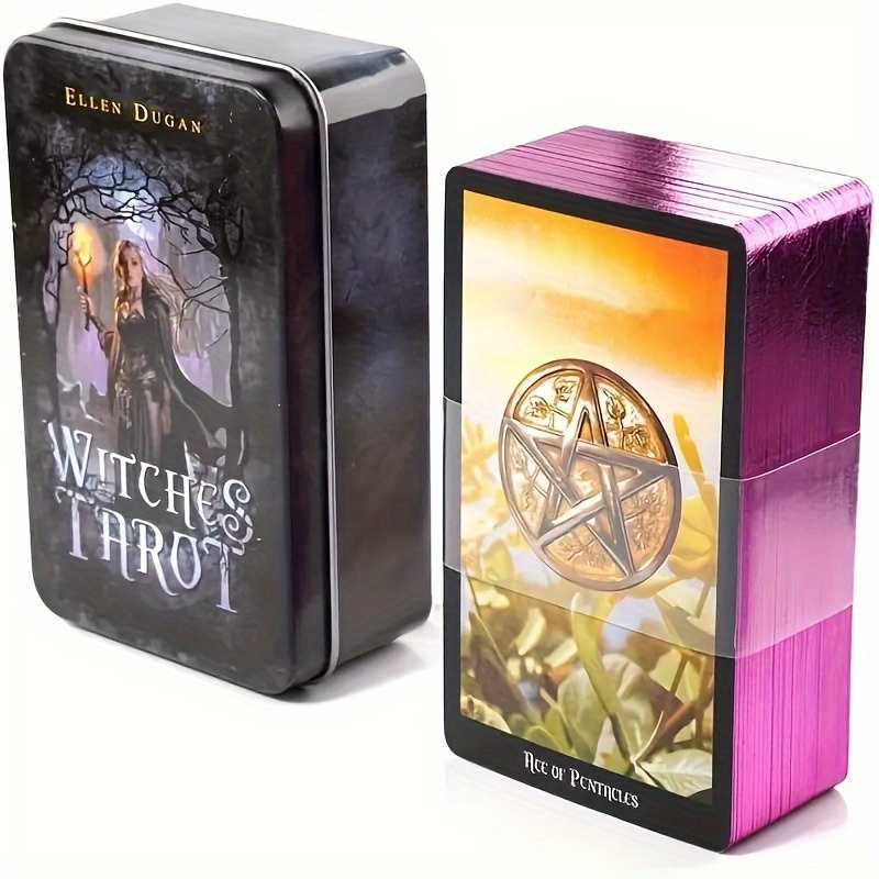 The Witch Tarot Cards Alice In Wonderland Tarot Deck English Tarot Board  Games Divination Fate Home