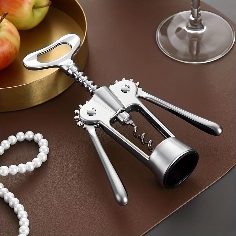 Traditional Stab Can Tin Opener Stainless Steel Metal Bottle Cork Screw  Home