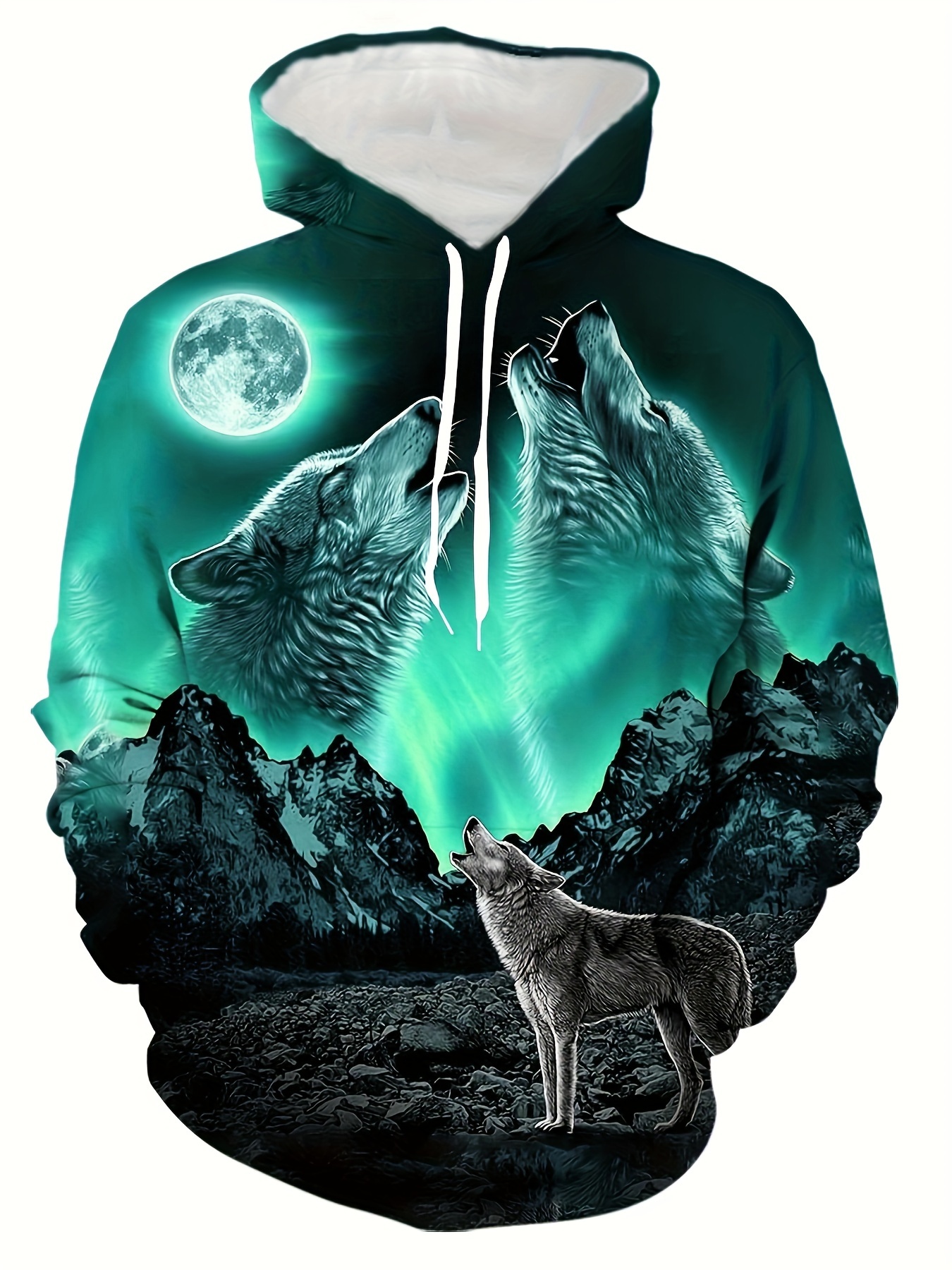 Wolf clearance in hoodie