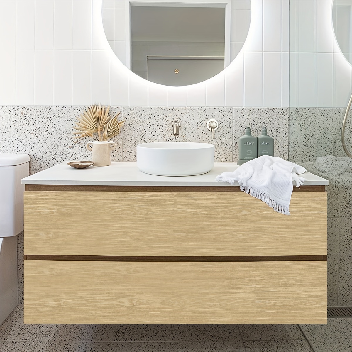  UTEX Almacenamiento de baño sobre el inodoro, organizador de  gabinete de baño con estantes ajustables, ahorro de espacio de baño para  baño, color blanco : Hogar y Cocina
