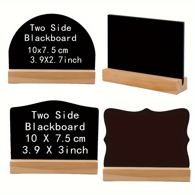 Good Mini Chalkboards Creative Shape 7 Styles Message Blackboards