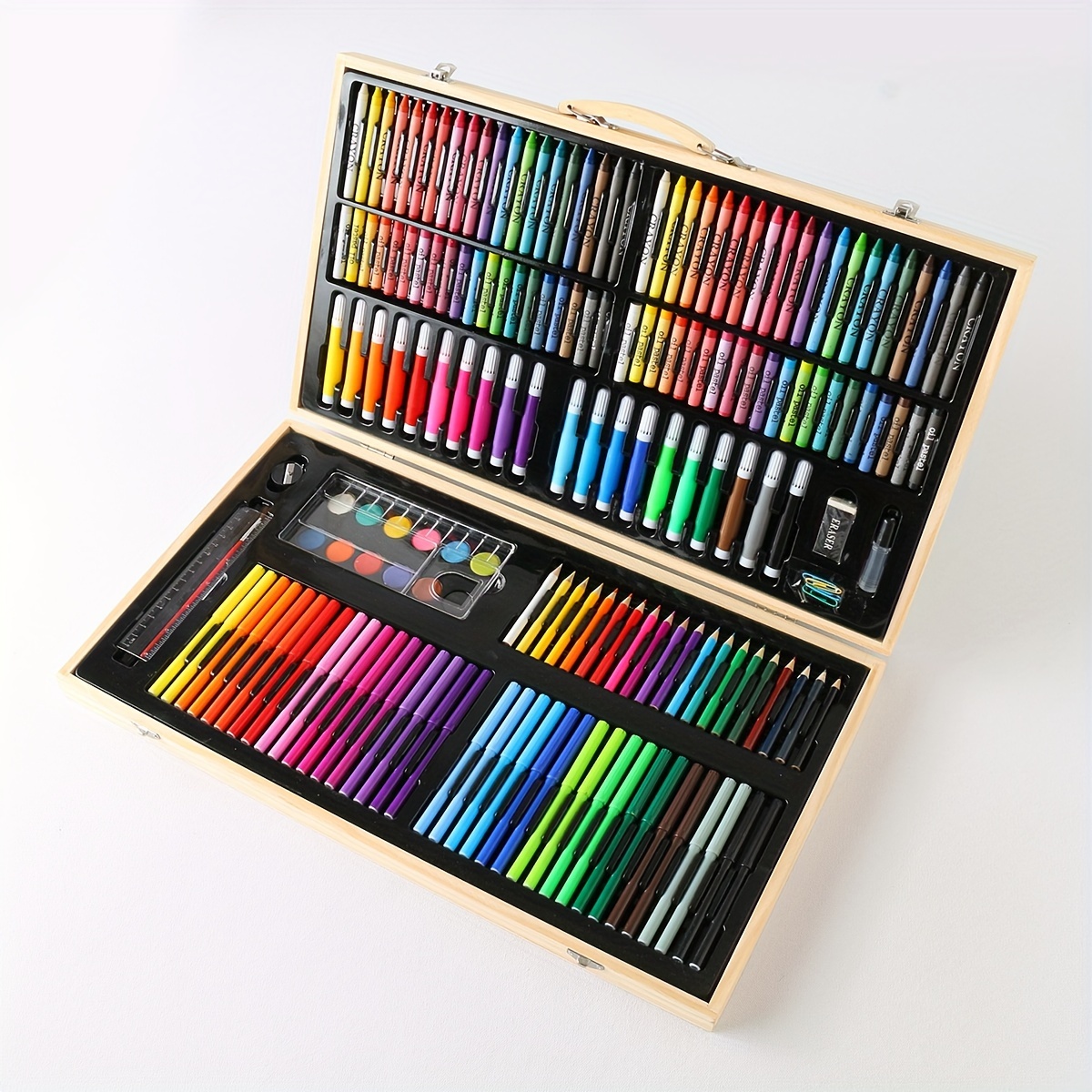 96 Lápices de Colores en estuche con cremallera, Lapices dibujo profesional  para Adultos y Niños - Ideal para Colorear, Mandalas, Material Escolar :  : Juguetes y juegos