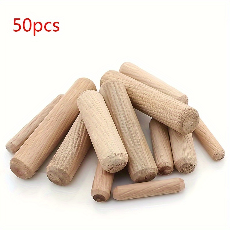 10pcs Dowel Rods Wooden Round Dowels Round Hardwood Sticks For Crafting DIY  Crafts Gifts Decorations