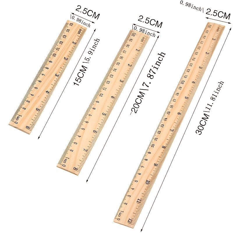 wood tailor ruler measuring tool wood