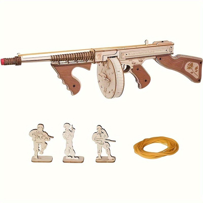 1 pieza azul Banda elástica pistola Juguete , mini de metal plegable caucho  pistola caucho lanzacohetes Juguete , con Llavero con Bandas de goma para  actividades al aire libre Juego , regalo