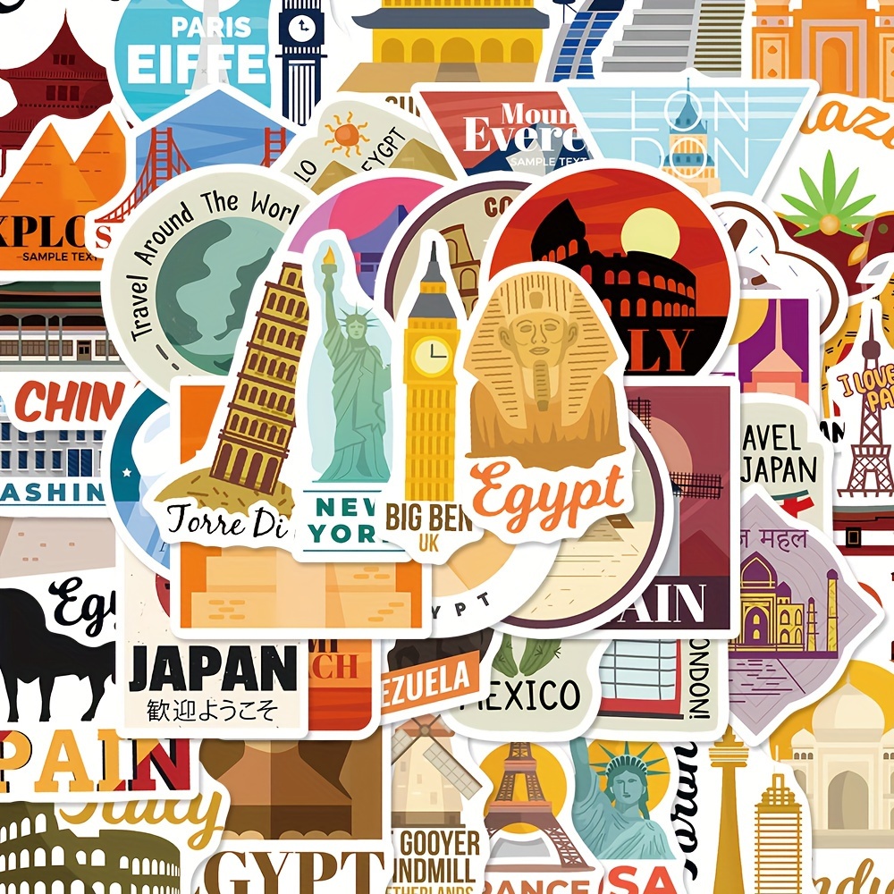 Travel The World Sticker