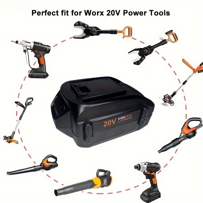 Batería de litio Worx - 5 Ah 20 V en Oferta