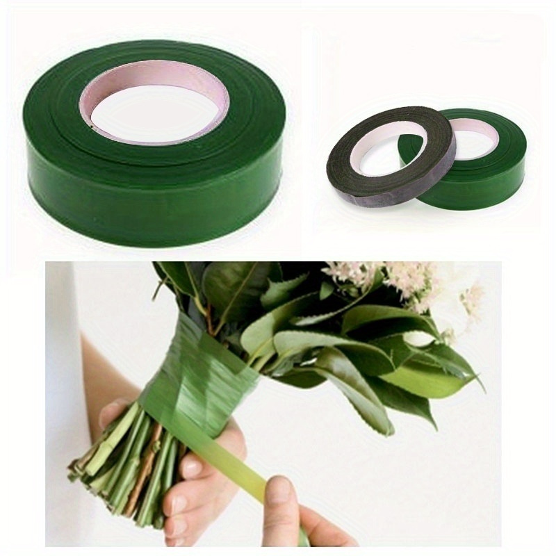 3 Rotoli Nastro Fiorista Verde, Adesivo Nastro per Fioristi, Nastro  Fiore,Nastro Fioristi per Bouquet, Confezionamento di Fiori, Produzione  Artigianale, Corona Nozze, 27m x 12mm : : Casa e cucina