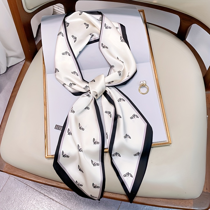 Bufanda de seda Louis Vuitton vintage silenciador de seda 