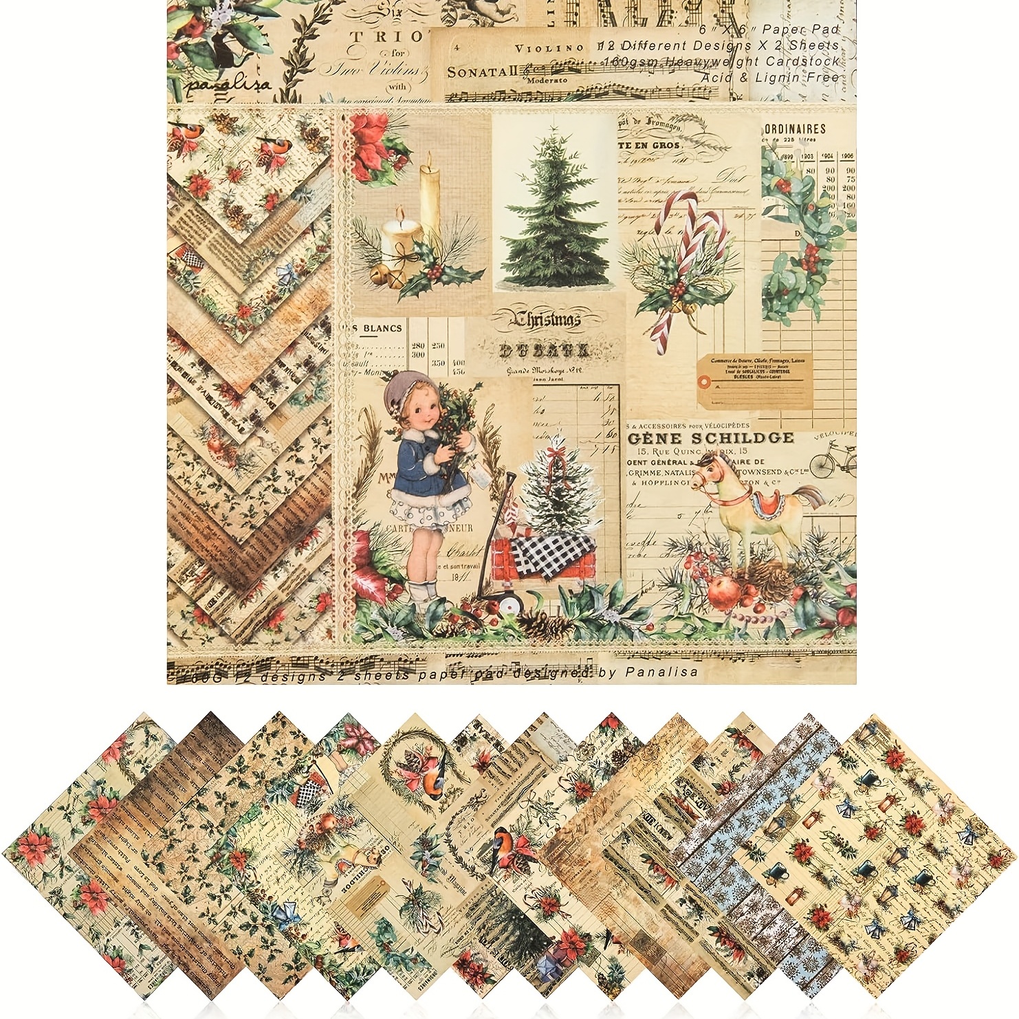 Vintage English Newspaper Paper Flower Wrap, 20x28 Inch - 10 Sheets