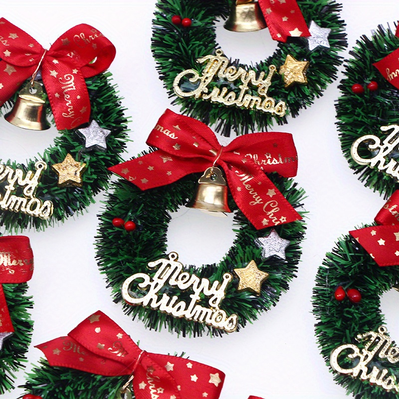 Christmas Mini Wreaths - Temu