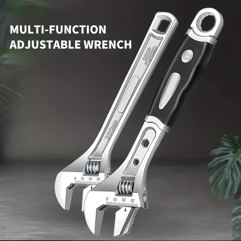 llave inglesa ajustable kit set de llaves herramientas para plomeria tubos  4pcs