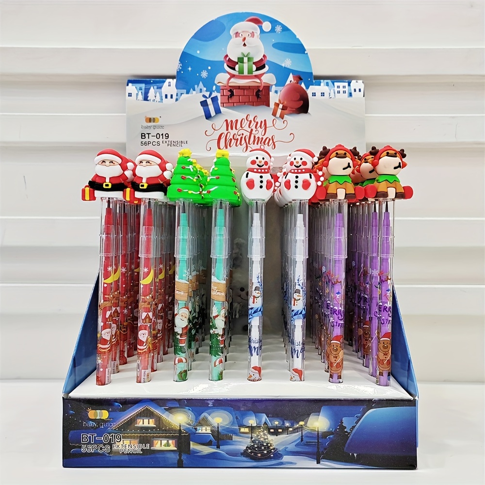  48PCS Christmas Reusable Drinking Straws, Snowman Penguin  Reindeer Jingle Bell Gingerbread Man Pattern Party Favors Goodie Gifts for  Kids Holiday Party Supplies : Toys & Games