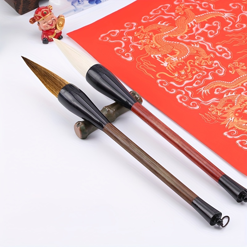 Chinese Calligraphy Set Chinese Calligraphy Writing Brushes Ink Stick Stone  Stamp Set Calligraphy Training Supplies with Box - AliExpress