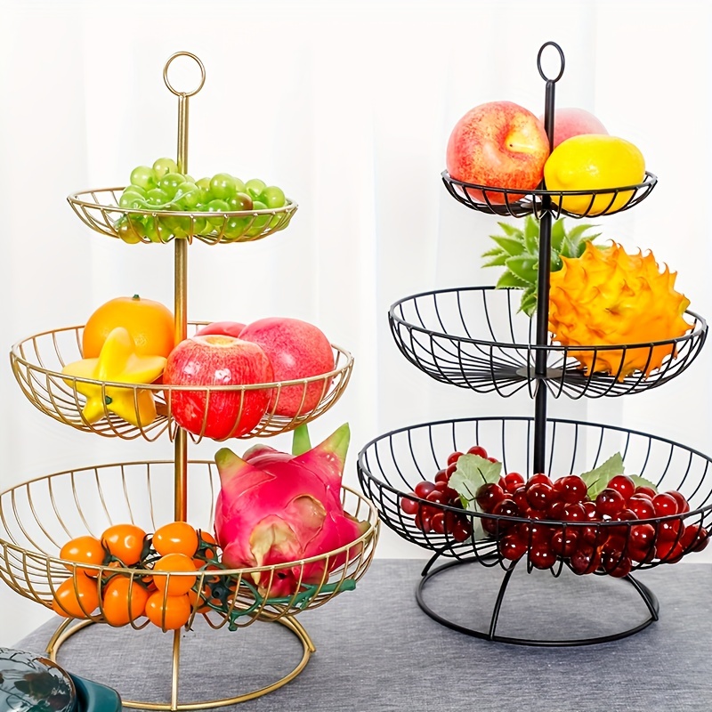 Vintage Handwoven Storage Basket Fruits Plastic Storage Box - Temu