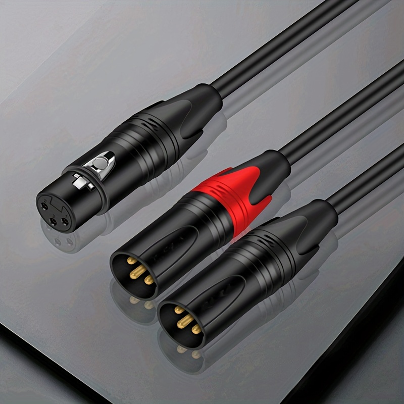 Câble RCA Vers XLR Câble Audio HiFi 2 RCA Mâle Vers 2 XLR - Temu Belgium