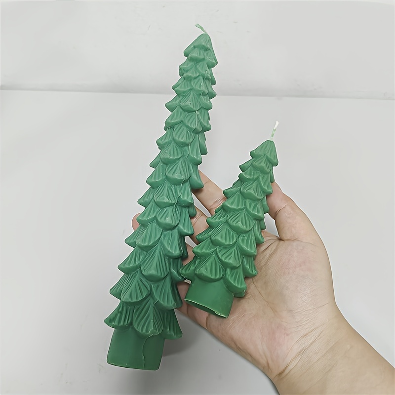 1 Cavity 3D Christmas Tree Silicone Soap Mold Soap Mold Silicone