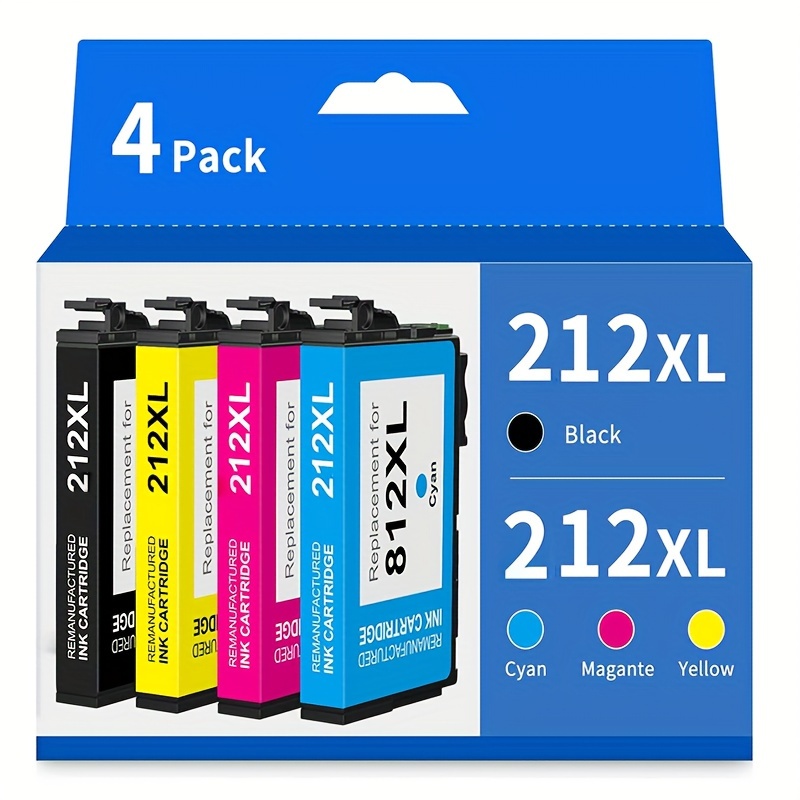 PACK FILLABLE CARTRIDGES FOR EPSON T604 and T604XL