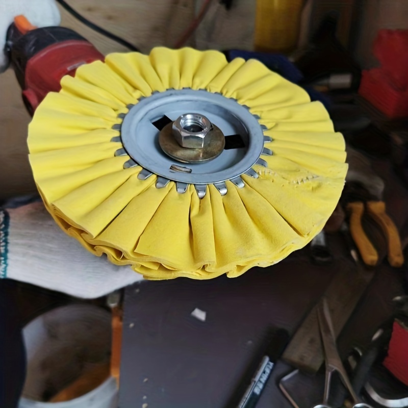 11 Pcs Airway Buffing Wheel Kit 8 Inch Polishing Wheel For Drill Buffing  Wheel Polisher Kit For Ang