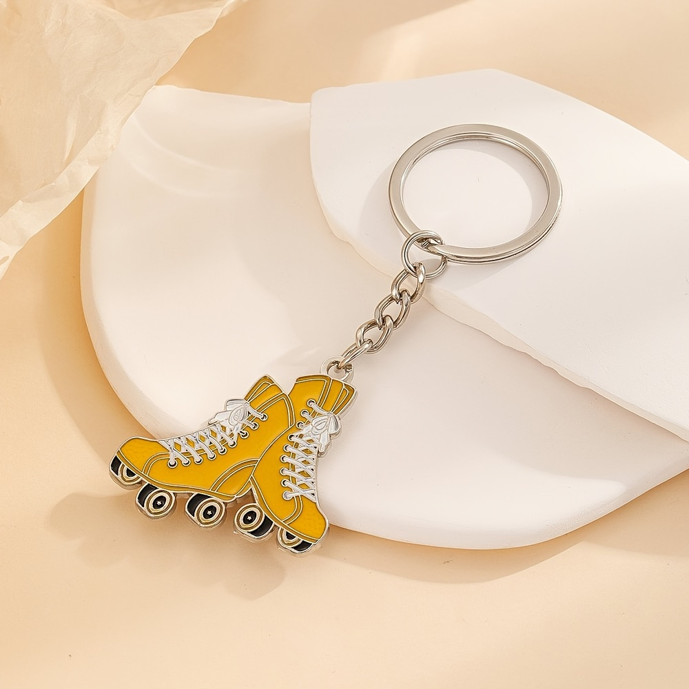 Ice Skating Keychain - Temu