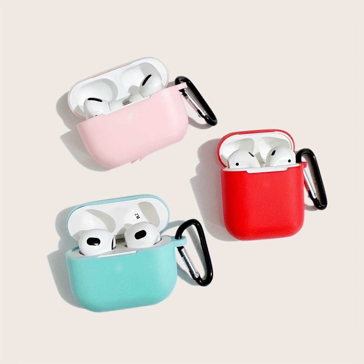 Compatible with Airpods 1/2 Case Cover, Cute Cartoon Fruit Funny Fun Cool  Kawaii Fashion, 3D Silicone Designer Airpod Character Skin, Girls Boys  Teens, Case for Air pods 1&2 