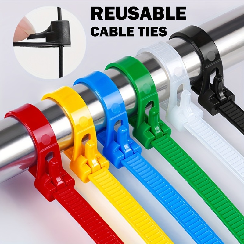 Bridas Reutilizables Para Cables Bridas Organizadoras De Ca
