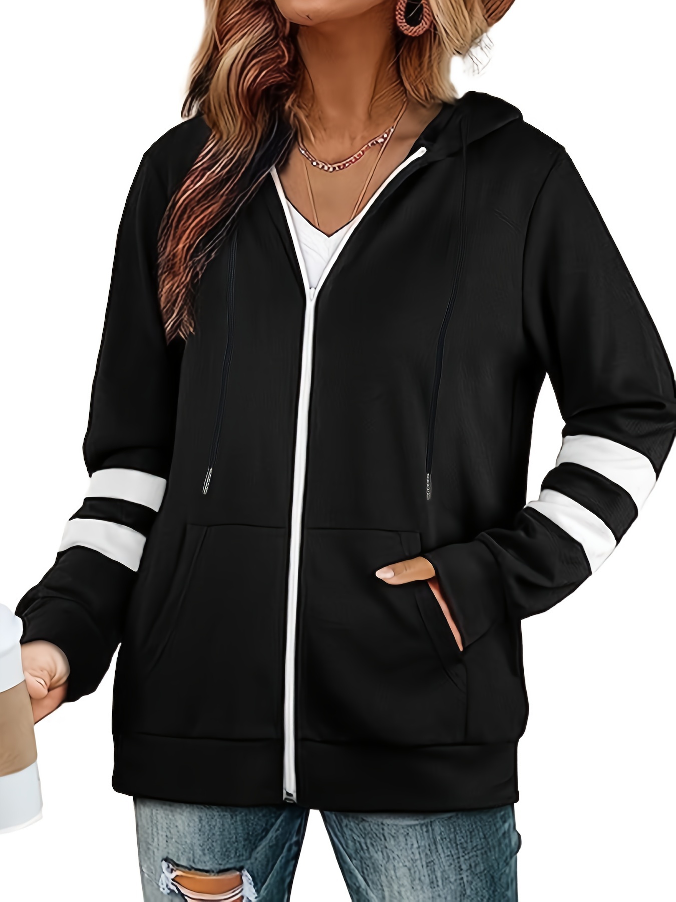 Womens Sweatshirts With Hoods - Temu