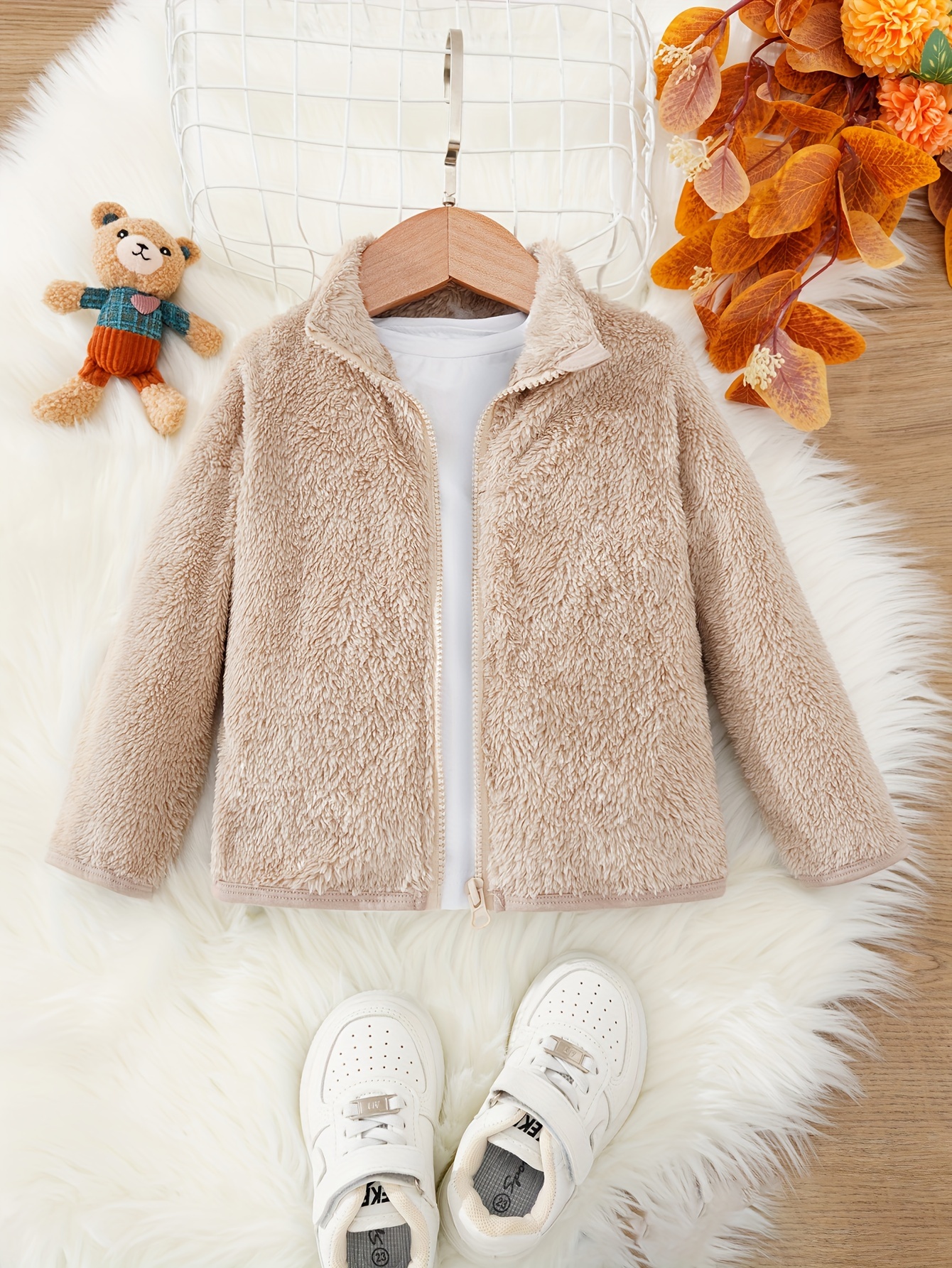 Girls hotsell teddy coat