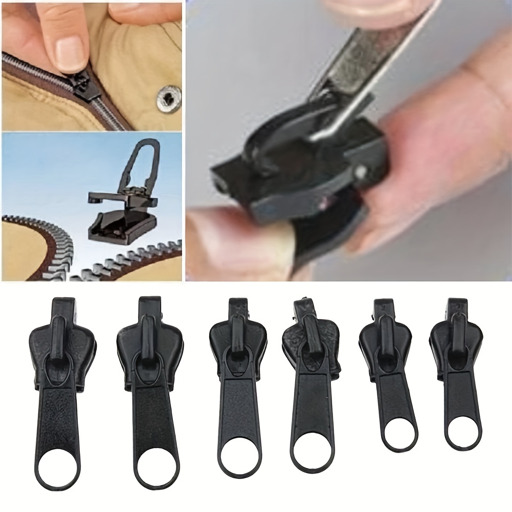 27PCS 5# Metal Zipper Head Slider Puller Stopper Replacement