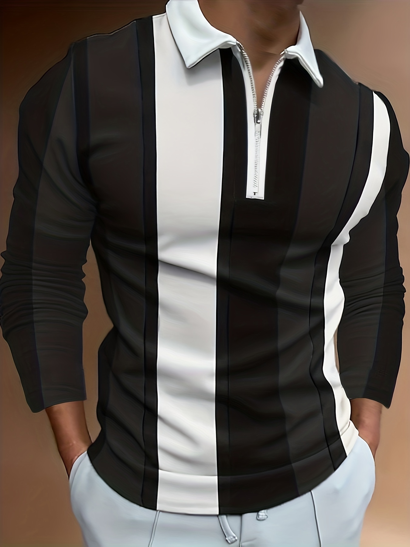  Camiseta Rayas Negras Y Blancas - Ropa De Hombre / Moda Hombre:  Moda