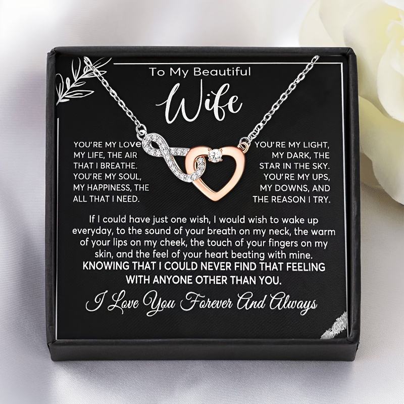 Love my wife on sale necklace