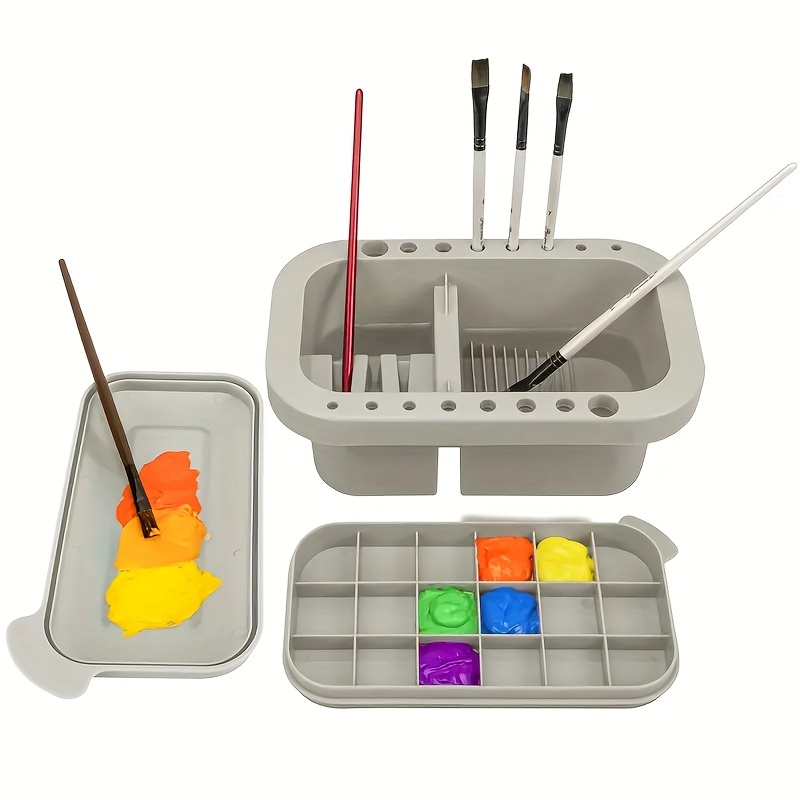 Temu Is Offering Paint Mats for Just $11.48 and Paint Brush Rinsers for  Only $6 With Free Shipping
