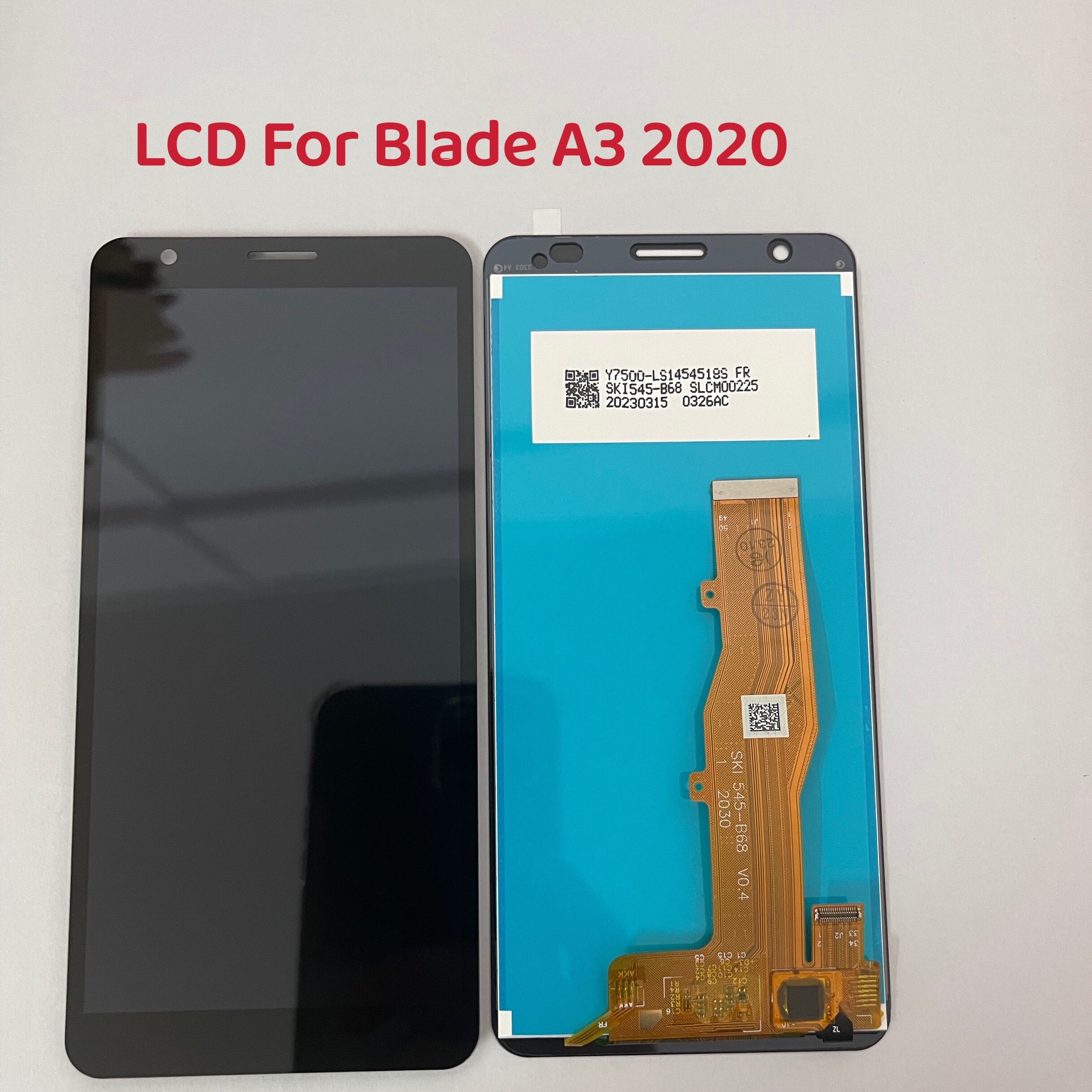 For ZTE Blade A53 LCD Screen with Digitizer Full Assembly (Black)