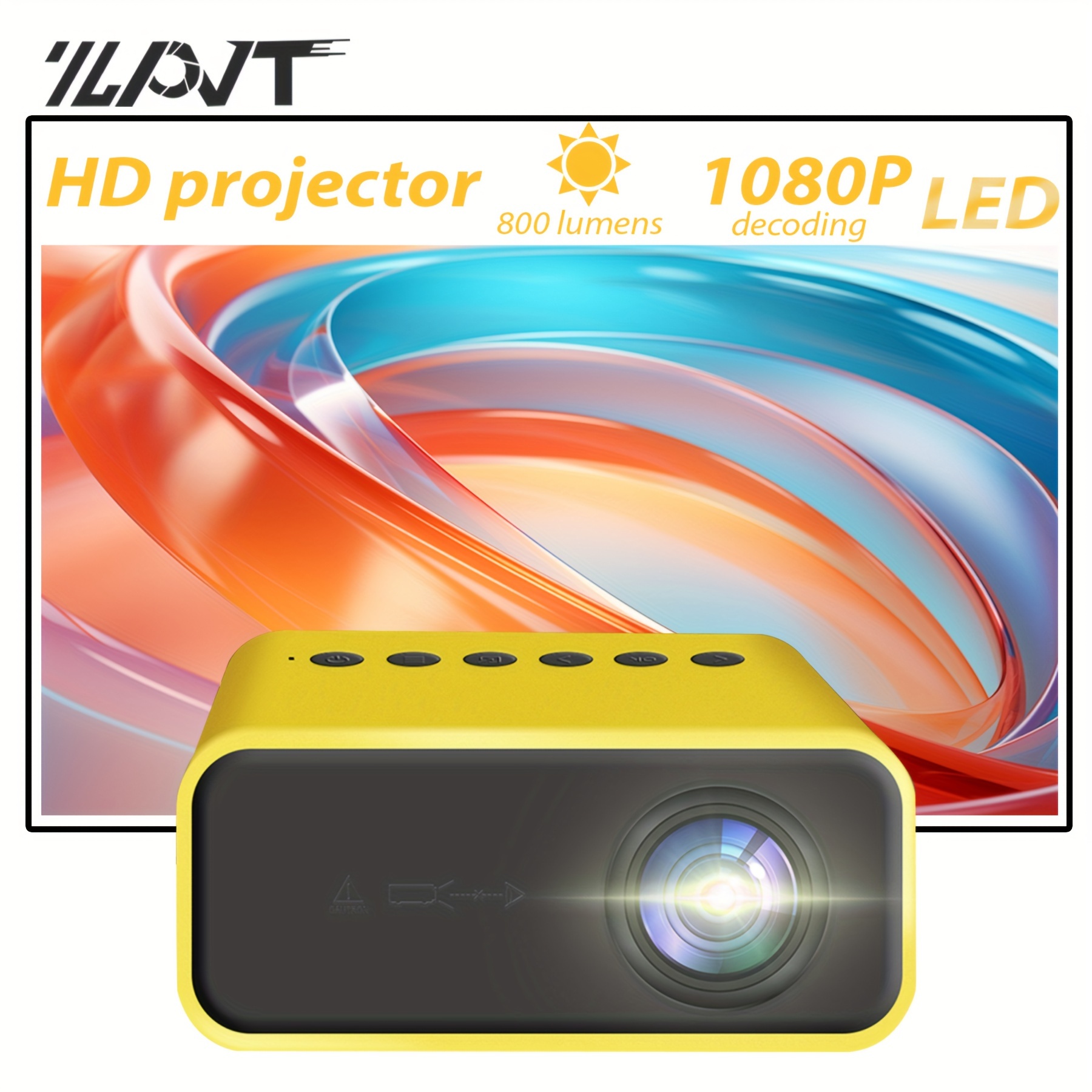 Nuevo Proyector Android 11.0 200ANSI WiFi6 Allwinner H713 - Temu