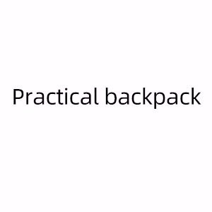 Practical backpack