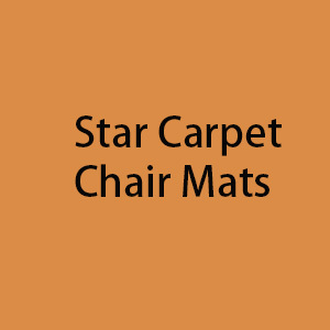 Star Carpet Chair Mats