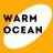 Warm ocean woven yarn