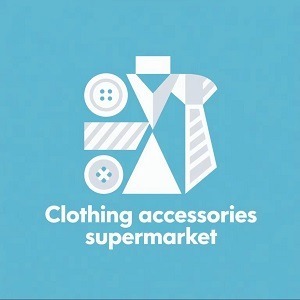 Cloth accessories supermarket