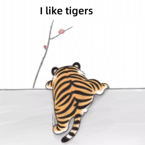 I like tigers