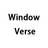 Window Verse