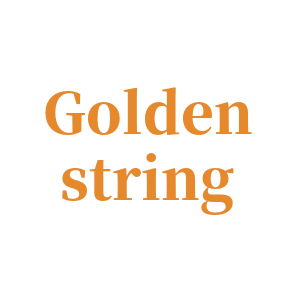 Golden stringed instrument