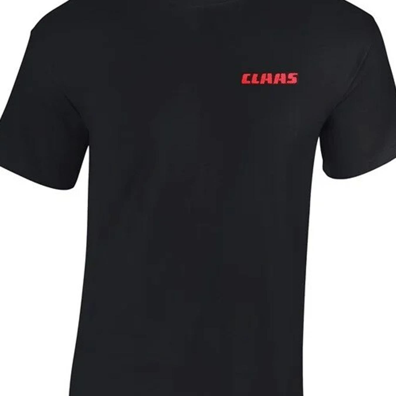 Image of Claas Tractor Embroidered T Shirt Small To 3xl, Plus Size