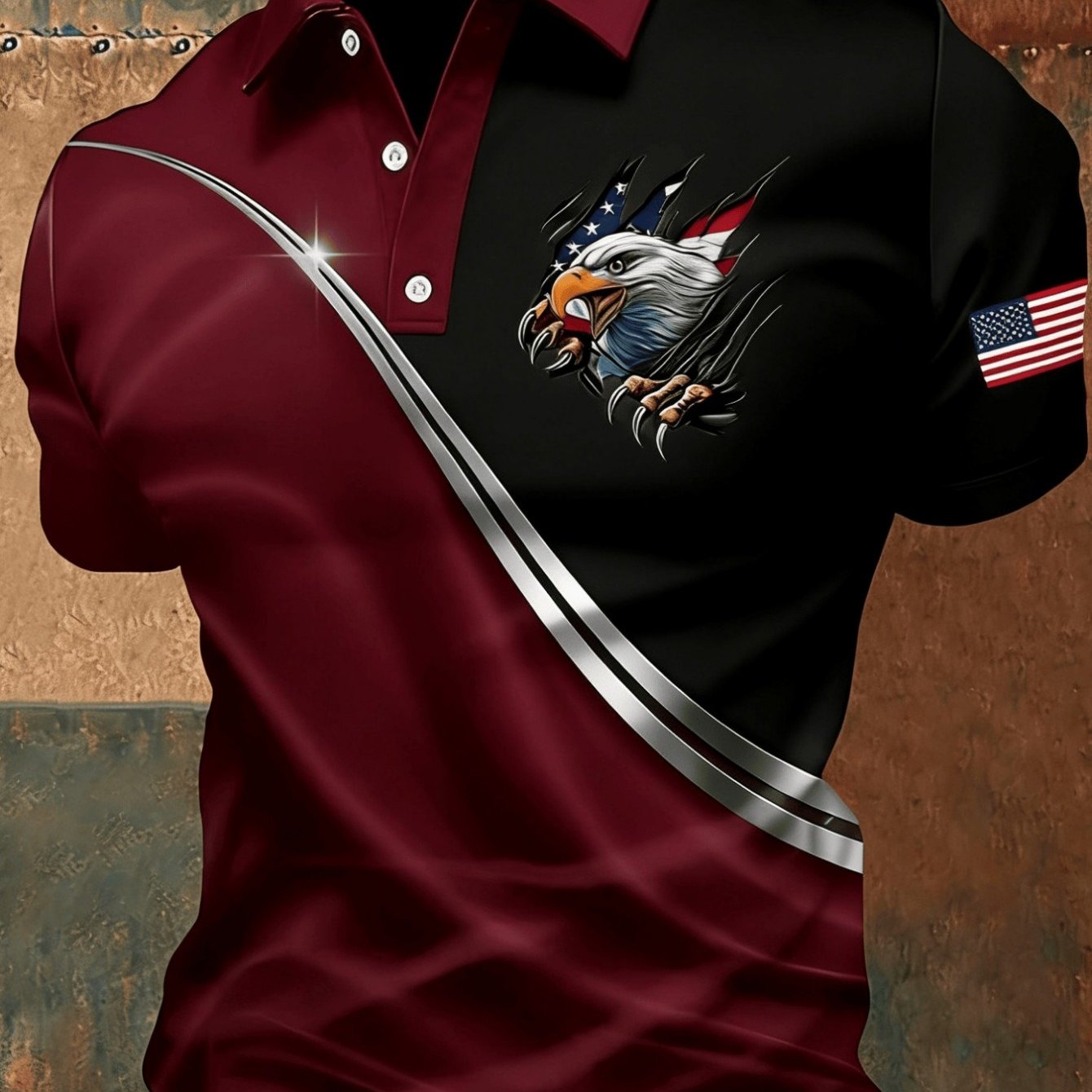 TEMU Men's Casual With Elements Comfortable Cut For Daily Wear And Festive Celebrations