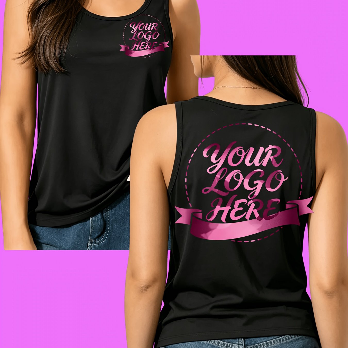 TEMU Plus Size - Women's Custom Photo Plus Size T-shirts - Personalized Photo/text Printing Suitable For Family, Pet Portraits, Birthday Gifts, Team