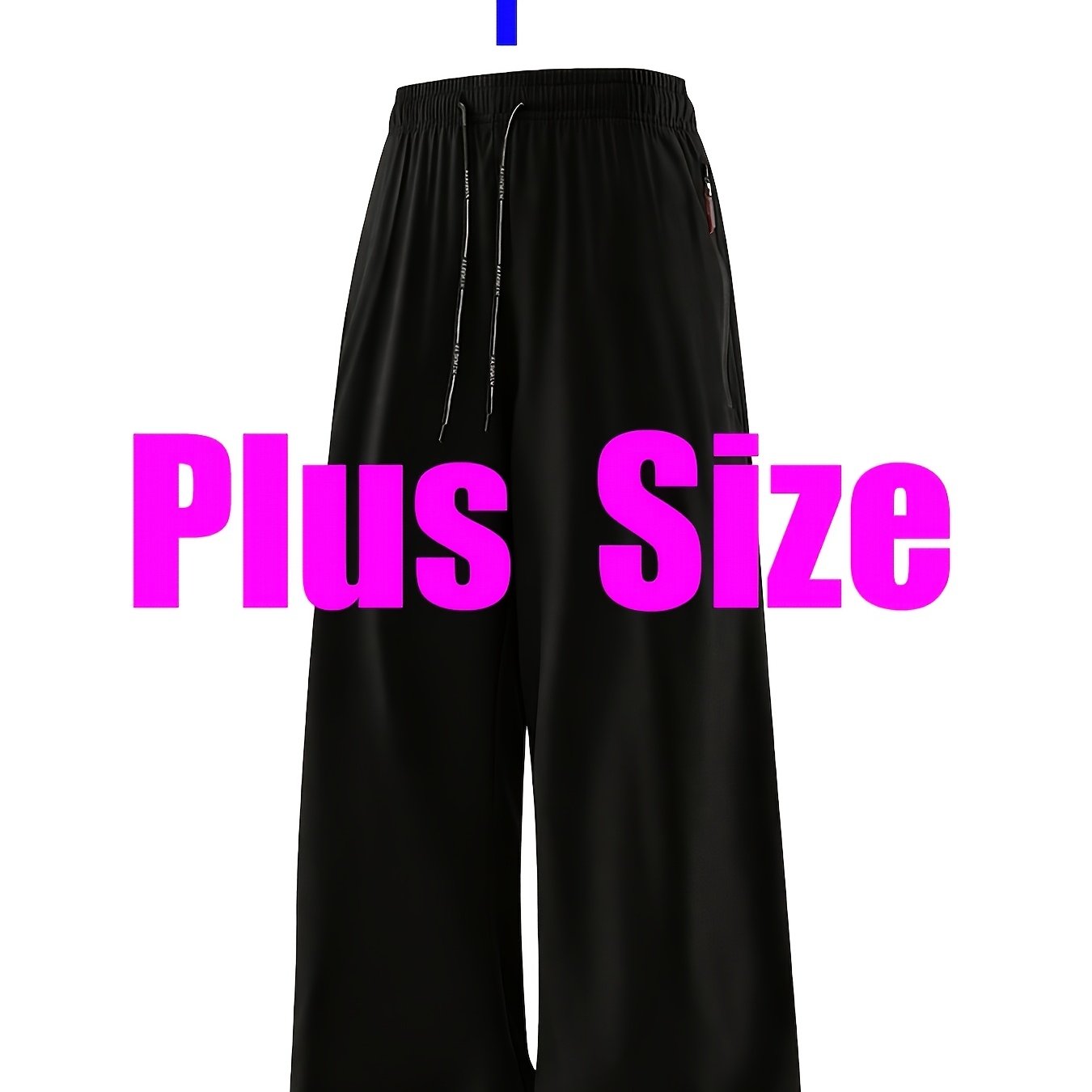 TEMU Larger Size Available. Men's Casual Sporty Long Pants. Comfortable Fabric. . Refreshing For Summer. Suitable For . Ideal For Casual Fishing And