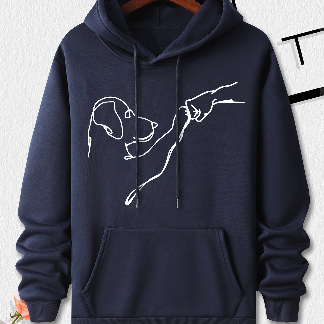 Men's Fashion Hooded Sweatshirt, Long Sleeve Hoodie