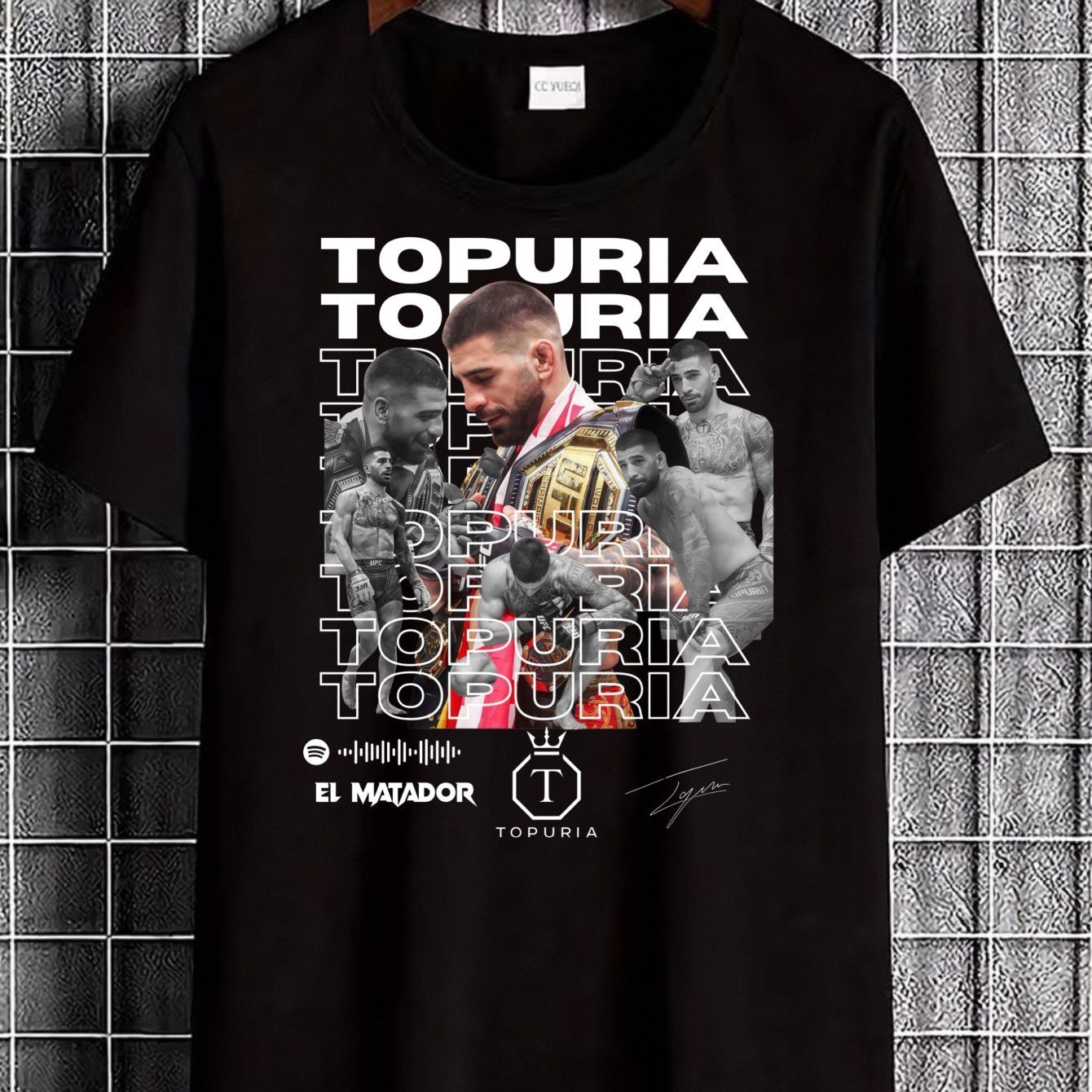 Graphic Design Men's T-shirt Fighter Theme Summer Casual Wear For Mma Fans