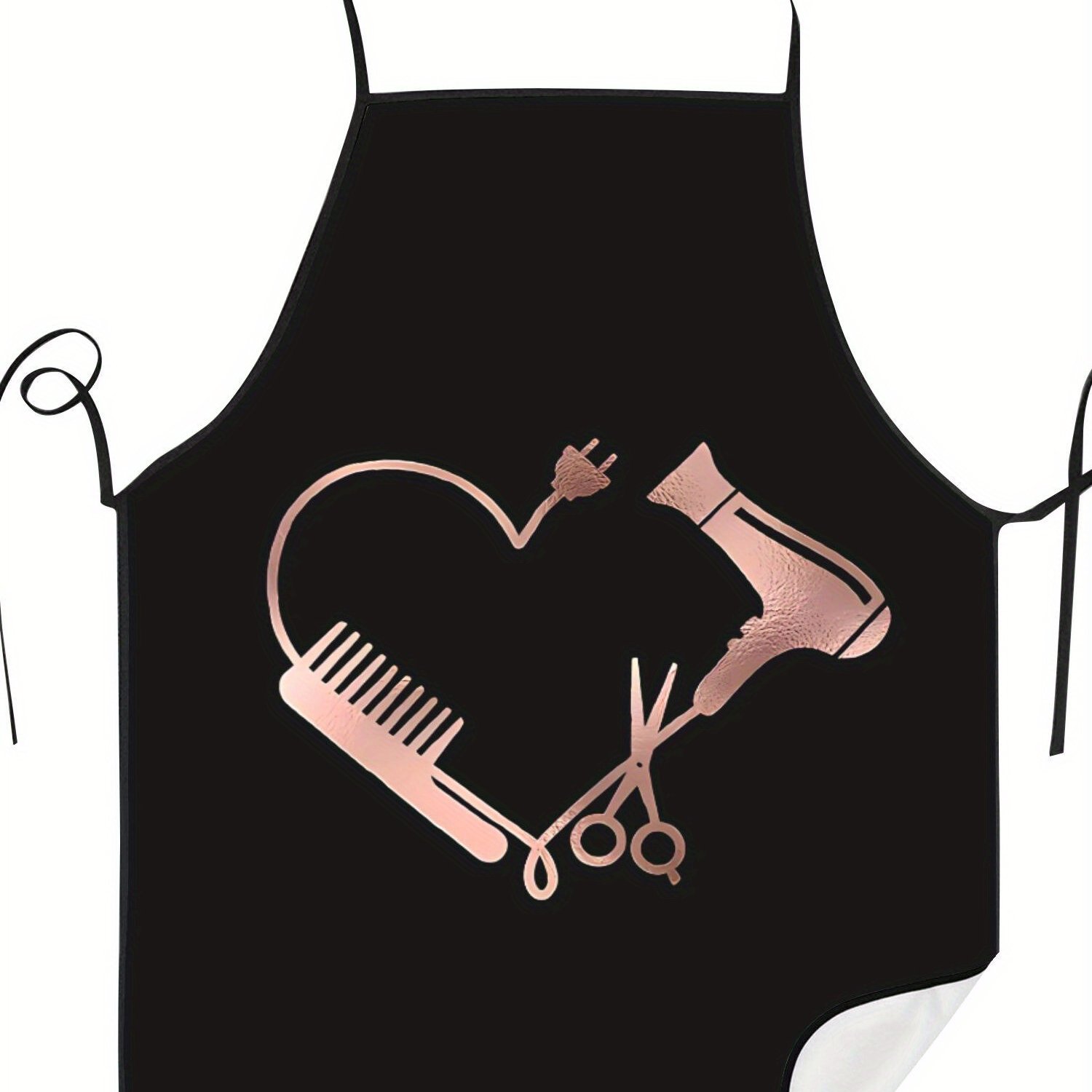 TEMU Greetings To The Unisex Barber Apron Designed For Kitchen Cooking And Hairdressing