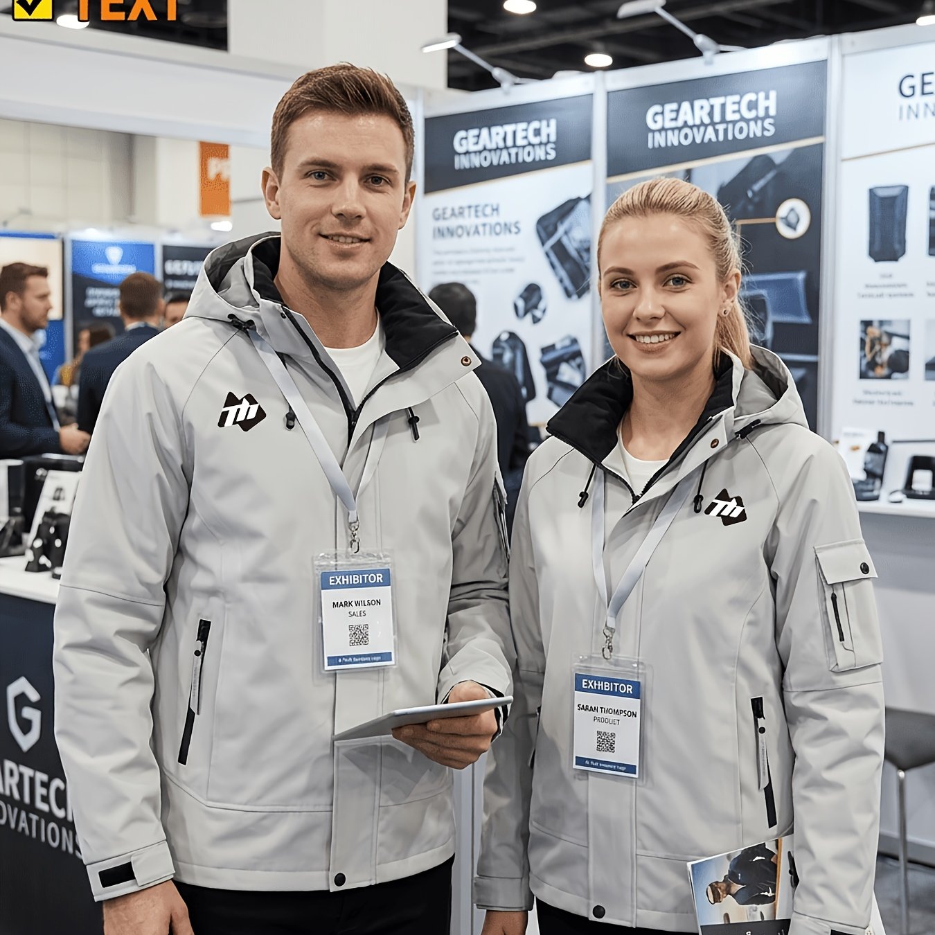 TEMU Men's Windbreaker, Customizable Logo Printing Pattern, Team Gathering Work Jacket, Windproof Thin Hooded Coat Suitable For Men And Women