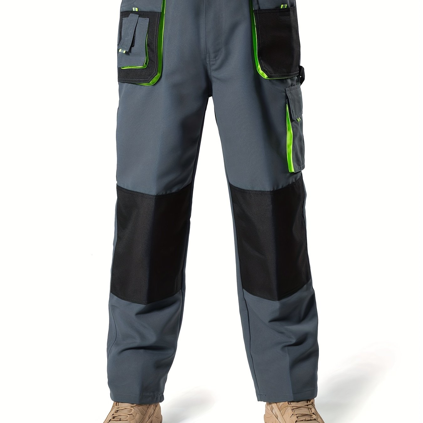 Three-dimensional Large-pocket Multi- Pants Suitable For Auto Repair, Engineering, Camping, Fishing, Work ( Shui Obm)